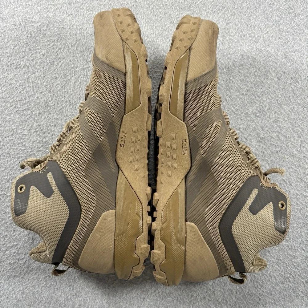 5.11 Tactical A/T Mid Boot 120 Coyote-R Hiking All Terrain Size 13